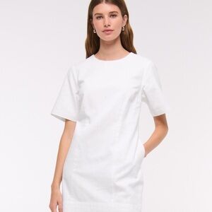 A&F White linen Dress